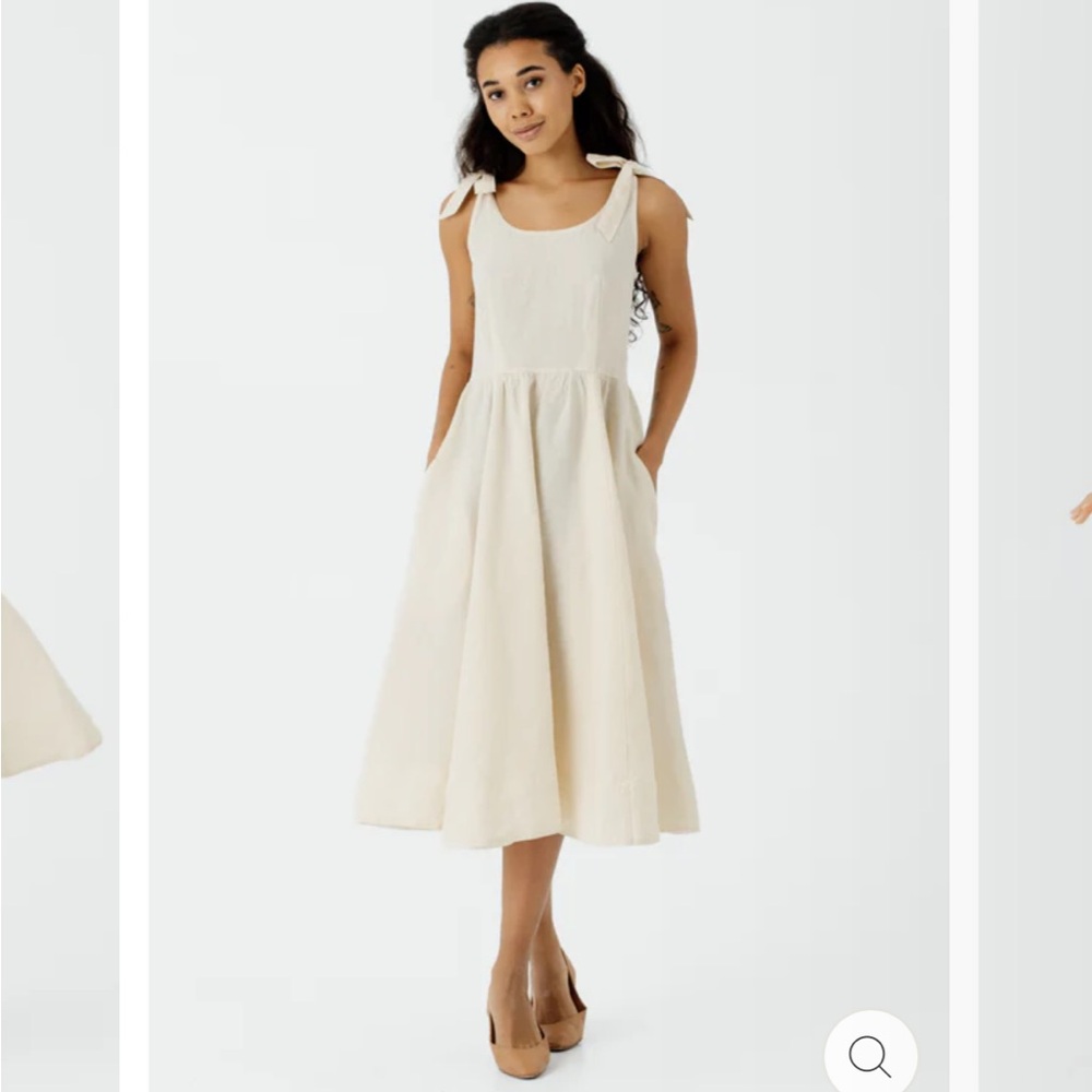 Son de Flor Milky White Amelia Dress